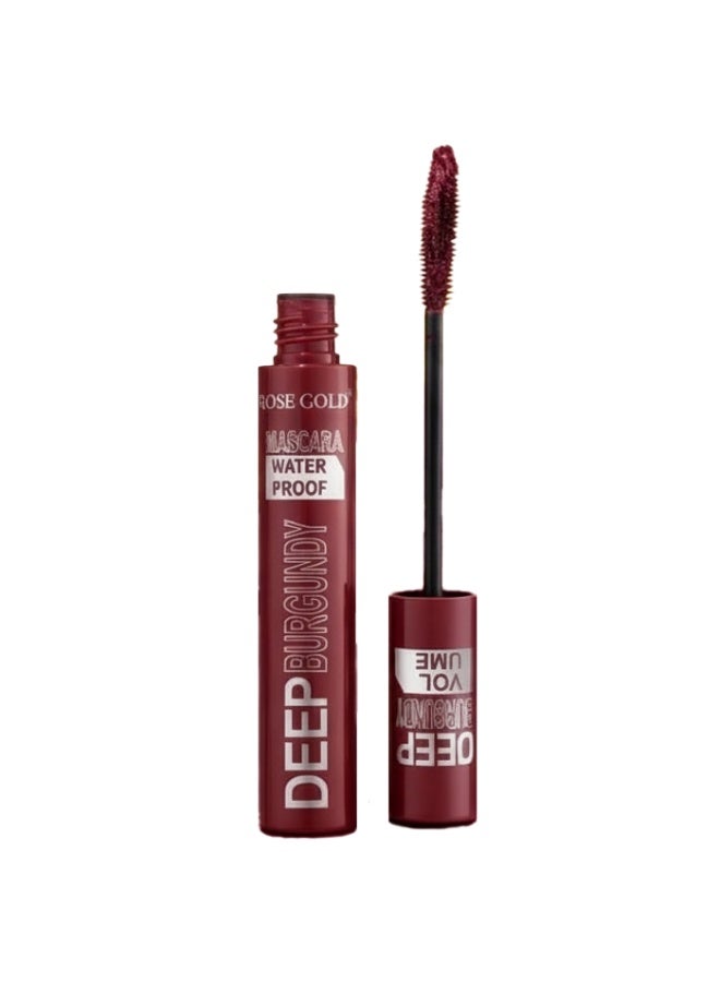 Waterproof Mascara – Deep Burgandy
